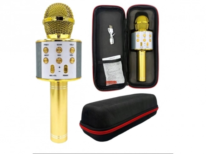 Bezprzewodowy mikrofon karaoke bluetooth