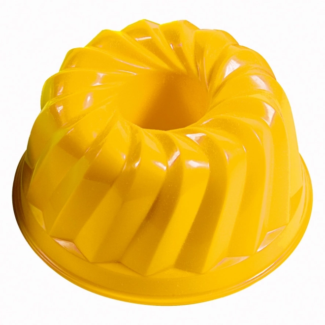 Androni forma do piasku tortownica średnica 12 cm – Żółta