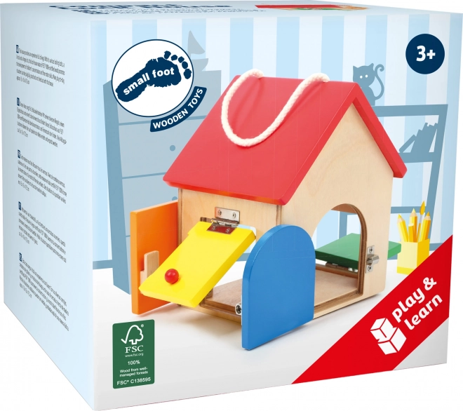 Mały Domek Small Foot z zamkami