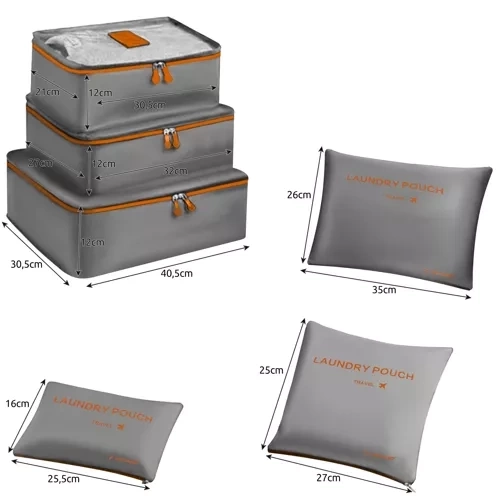 Organizator podróżny - 6 szt. Trizand 23183