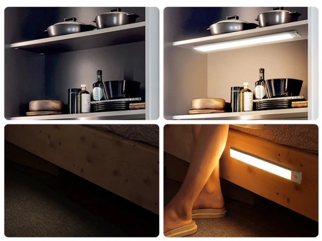 USB LED lampa z czujnikiem 30cm