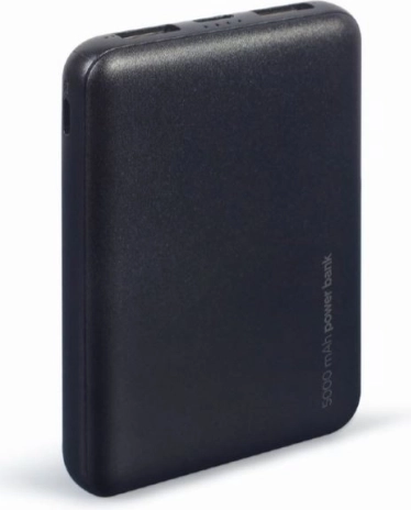 Przenośny powerbank 5000 mAh, czarny