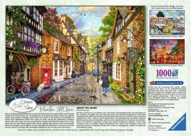 Puzzle 1000 elementów Meadow Hill Lane
