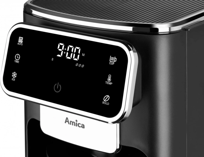 Panel dotykowy i czytelne ikony LED