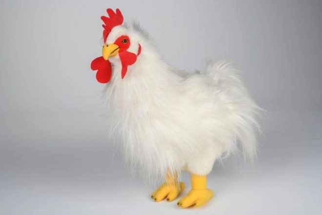 Pluszowy kogut biały 42 cm