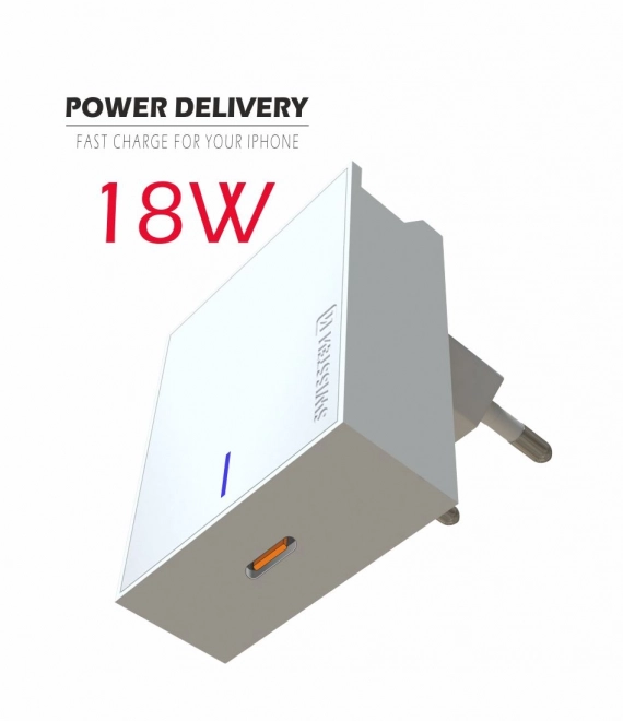 Ładowarka Swissten iPhone 3.0 18W Power Delivery - biała
