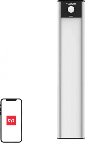 Yeelight światło do szafy 20 cm, srebrne, 2700 K