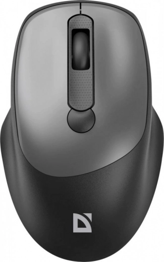 Bezprzewodowa mysz silent click Defender Feam MM-296 RF 1600 DPI – Szara