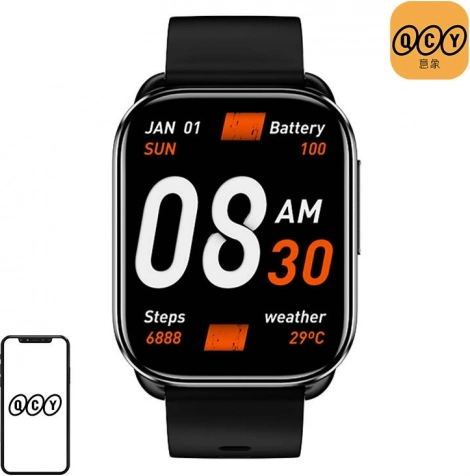 Inteligentny zegarek QCY Watch GS szary