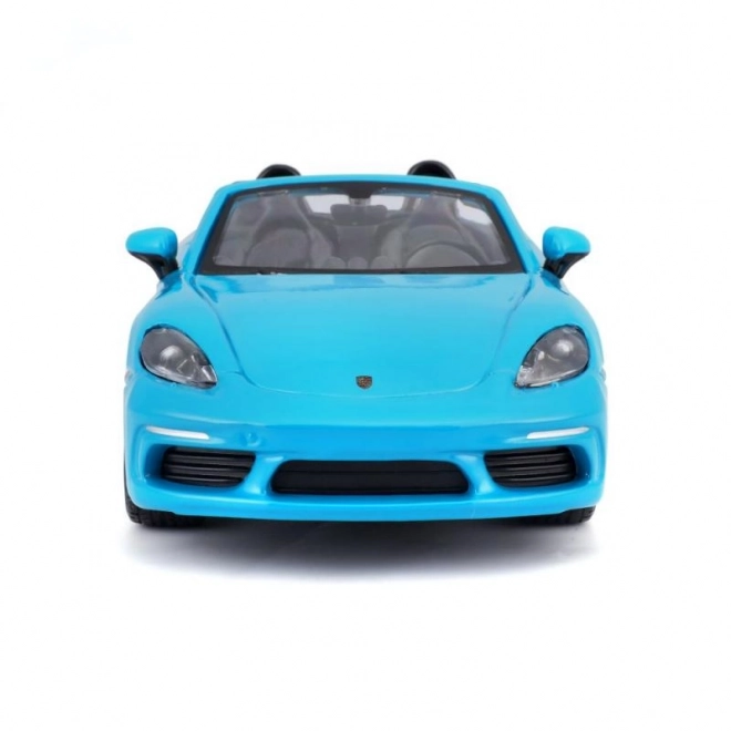 Bburago 1:24 Porsche 718 Boxster Niebieski