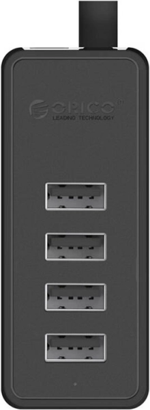 Orico hub USB z 4 portami USB 2.0 (czarny)