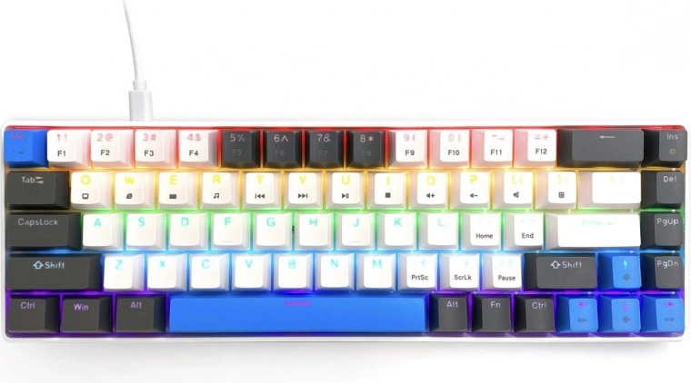 Podświetlenie RGB z 19 efektami