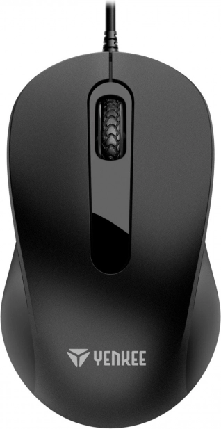 Przewodowa mysz optyczna USB 1000 dpi, symetryczna, 3 przyciski YENKEE