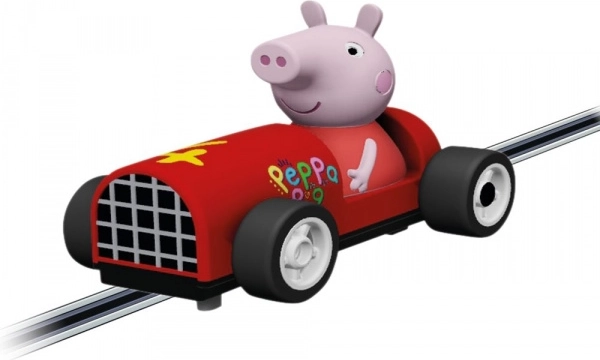 Dwa urocze samochodziki: Peppa i Tom/George