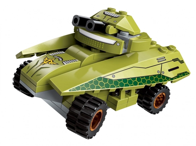 Qman Thunder Expedition Battle Car 1415 zestaw 8w1