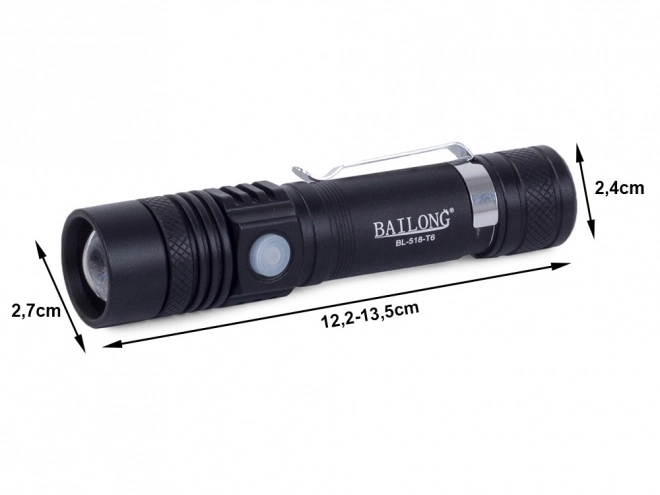 Wojskowa latarka taktyczna z diodami LED Cree XM-L T6