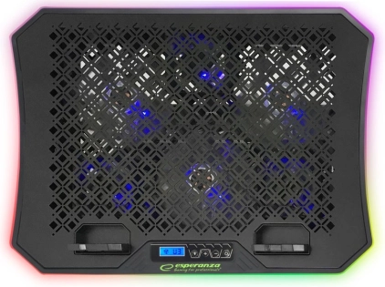 gamingowa chłodnica do laptopa z podświetleniem RGB Galerne