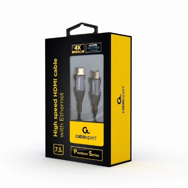 Kabel HDMI o dużej prędkości z Ethernetem 7,5 m