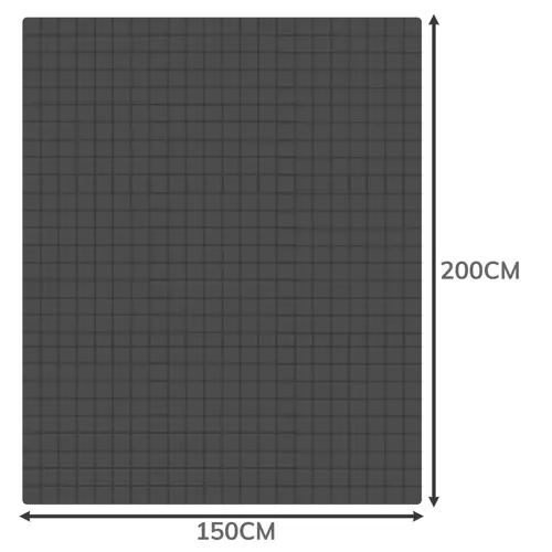 Koc de obciążeniowy 200x150cm 8kg Ruhhy 19532