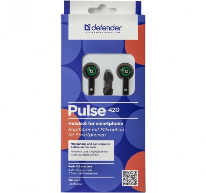 Słuchawki douszne Defender Pulse 420