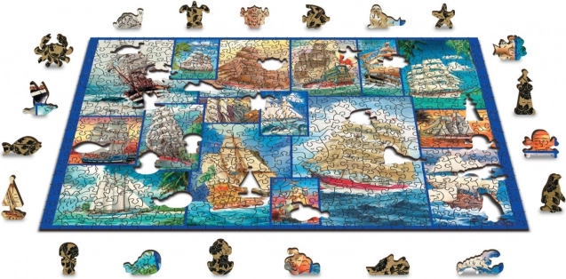 Dwustronne Puzzle 2w1