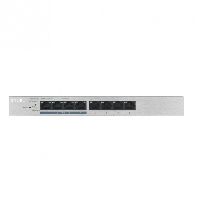 Zyxel GS1200-8HP V2 8-portowy przełącznik PoE+ z zarządzaniem przez sieć