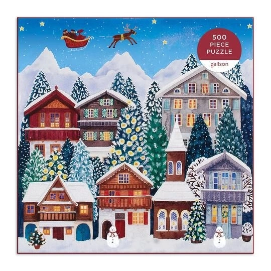 Puzzle świąteczna wioska 500 elementów