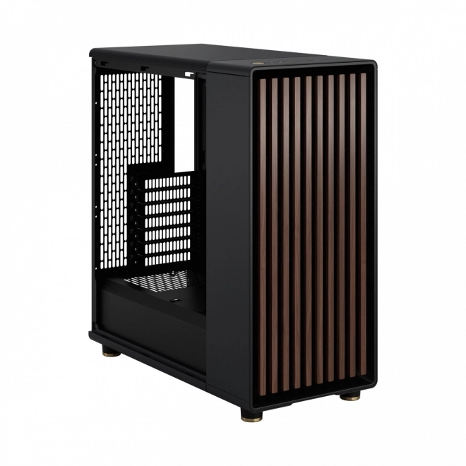 Fractal Design obudowa North czarna z drewnianymi elementami