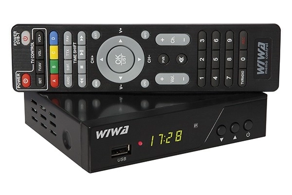 Nowoczesny tuner WIWA z technologią H.265 PRO