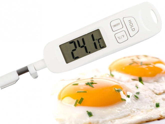Cyfrowy termometr kuchenny z wyświetlaczem LCD