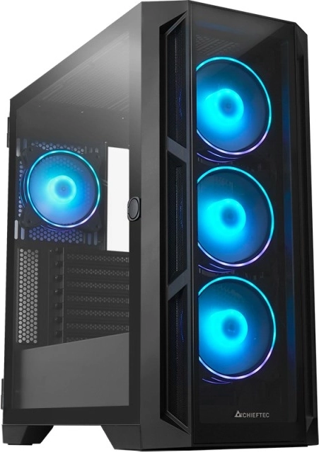 Obudowa komputerowa CHIEFTEC APEX E-ATX z hartowanym szkłem i 4× wentylatorami ARGB