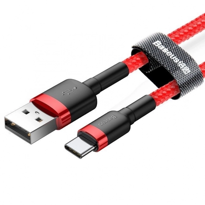 Baseus Cafule USB-C kabel 2A 3m - czerwony