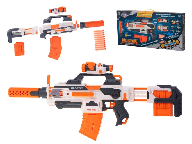 Blaster moduarna wyrzutnia 4w1 + 30 strzał
