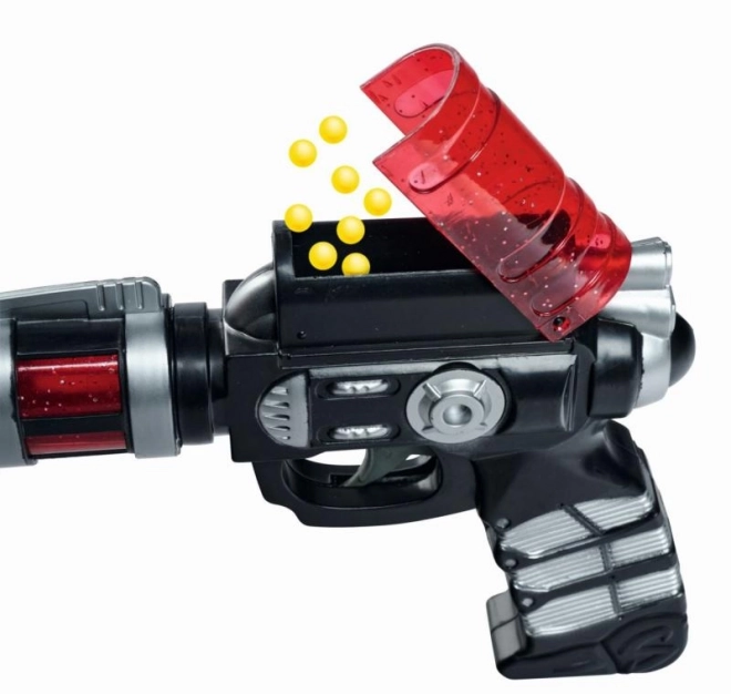 Kosmiczny pistolet na kulki z amunicją 18cm, 2 rodzaje