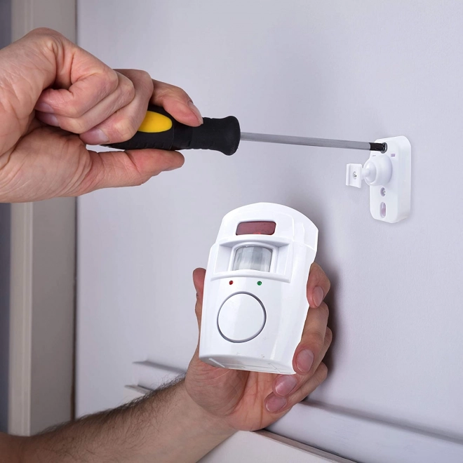 Bezprzewodowy alarm z czujnikiem ruchu + 2x pilot