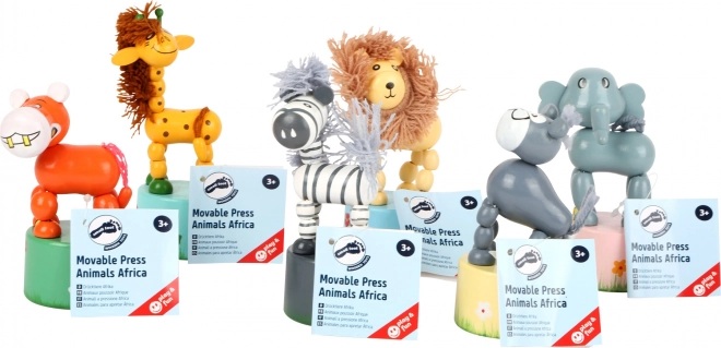 Mały Foot Wyświetlacz Figurka Zwierzątko Afryka - 1 szt