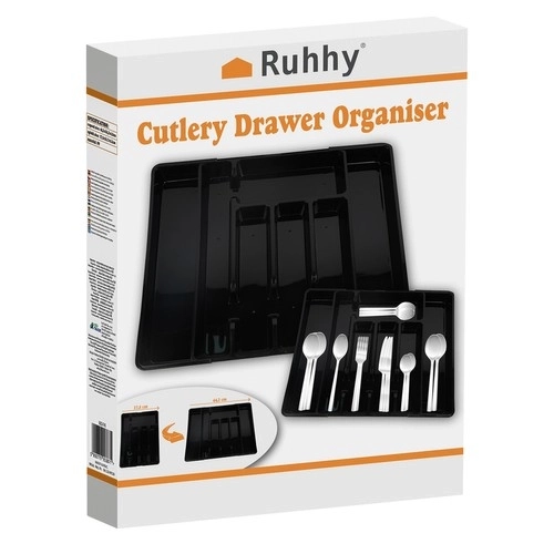 Plastowy organizer do szuflady Ruhhy