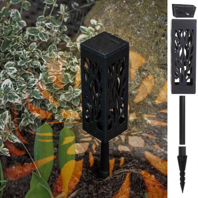 Solarnie dekoracyjne lampy ogrodowe 4 sztuki