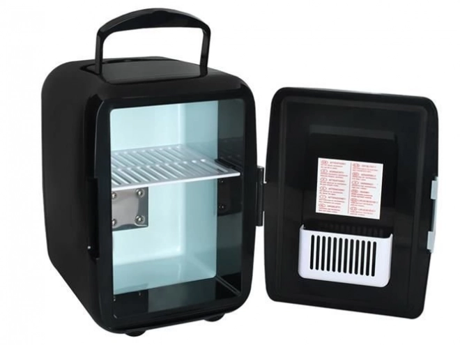 Ruhhy Przenośna czarna mini - lodówka 4L 12V/220V
