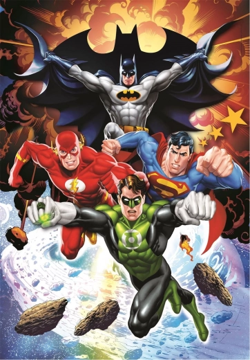 Puzzle CLEMENTONI DC COMICS: Do boju! 104 elementy