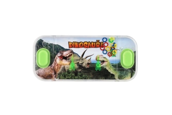 Wodna gra łamigłówka 15,5x7cm plastik dinosaura 4 rodzaje 24szt w pudełku