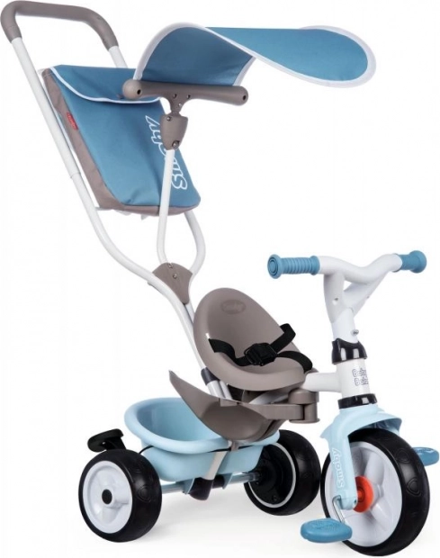 SMOBY trójkołowy rowerek 3w1 Baby Balade Plus niebieski