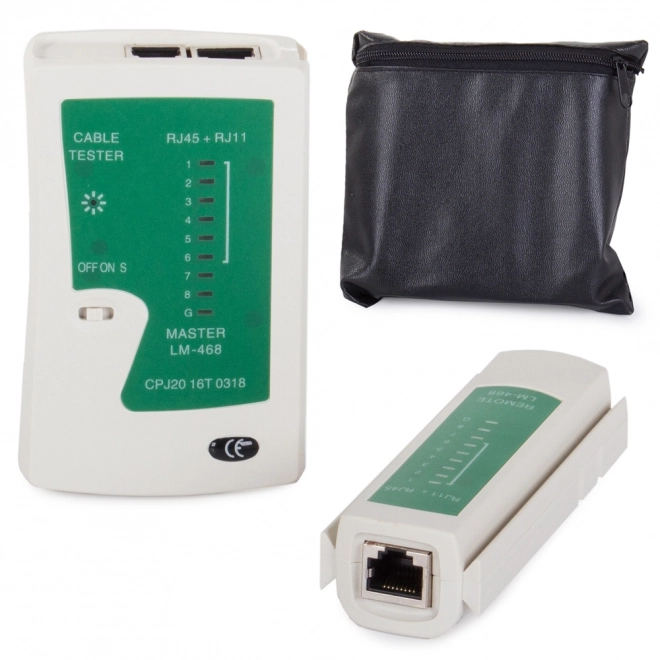 Tester do kabli sieciowych RJ45 i RJ11