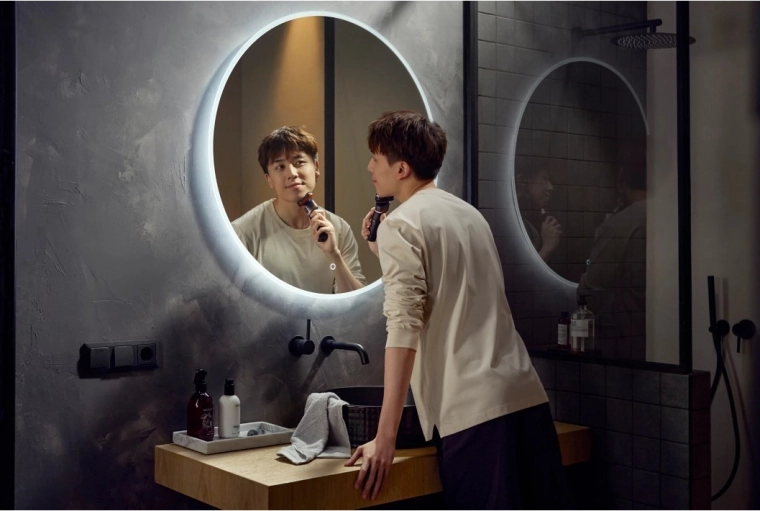 Elastyczna głowica 360° dla idealnego kontaktu