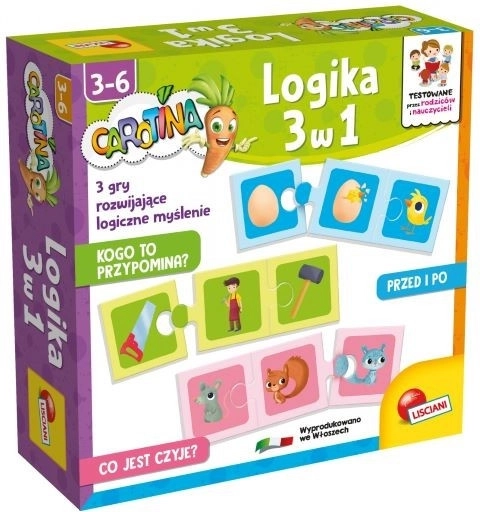 Carotina Logika dla Dzieci 3w1