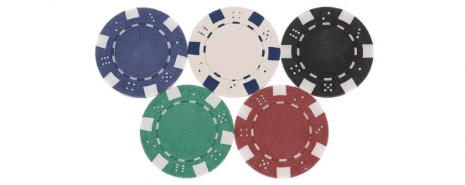 Poker - zestaw 300 żetonów w HQ walizce