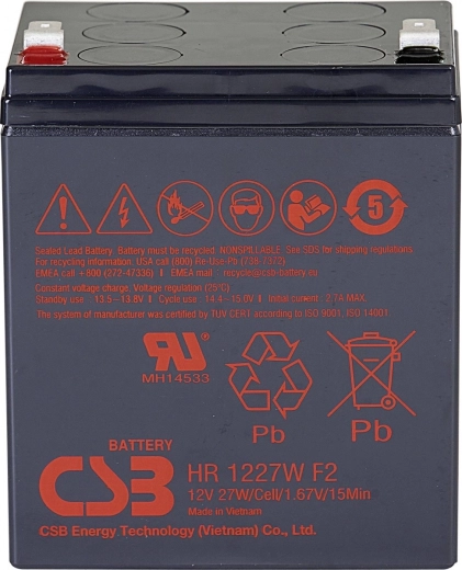 Akumulator HR1227WF2 6,5 Ah do dużych obciążeń