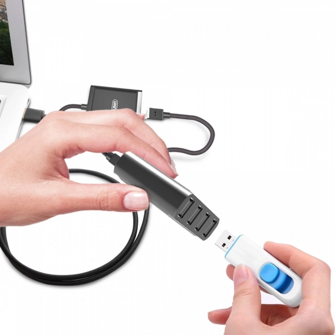 Przedłużacz USB 2.0 przez IP 4x USB 60m
