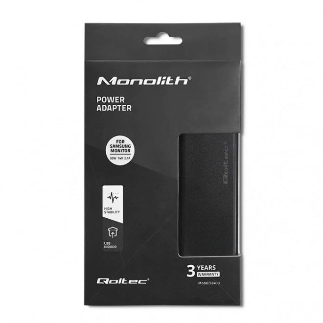 Adapter sieciowy do monitora Samsung 30W | 14V | 2,1A | 6,5*4,4 | + kabel zasilający