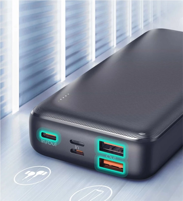 Powerbank Aukey, 20000mAh, szybkie ładowanie